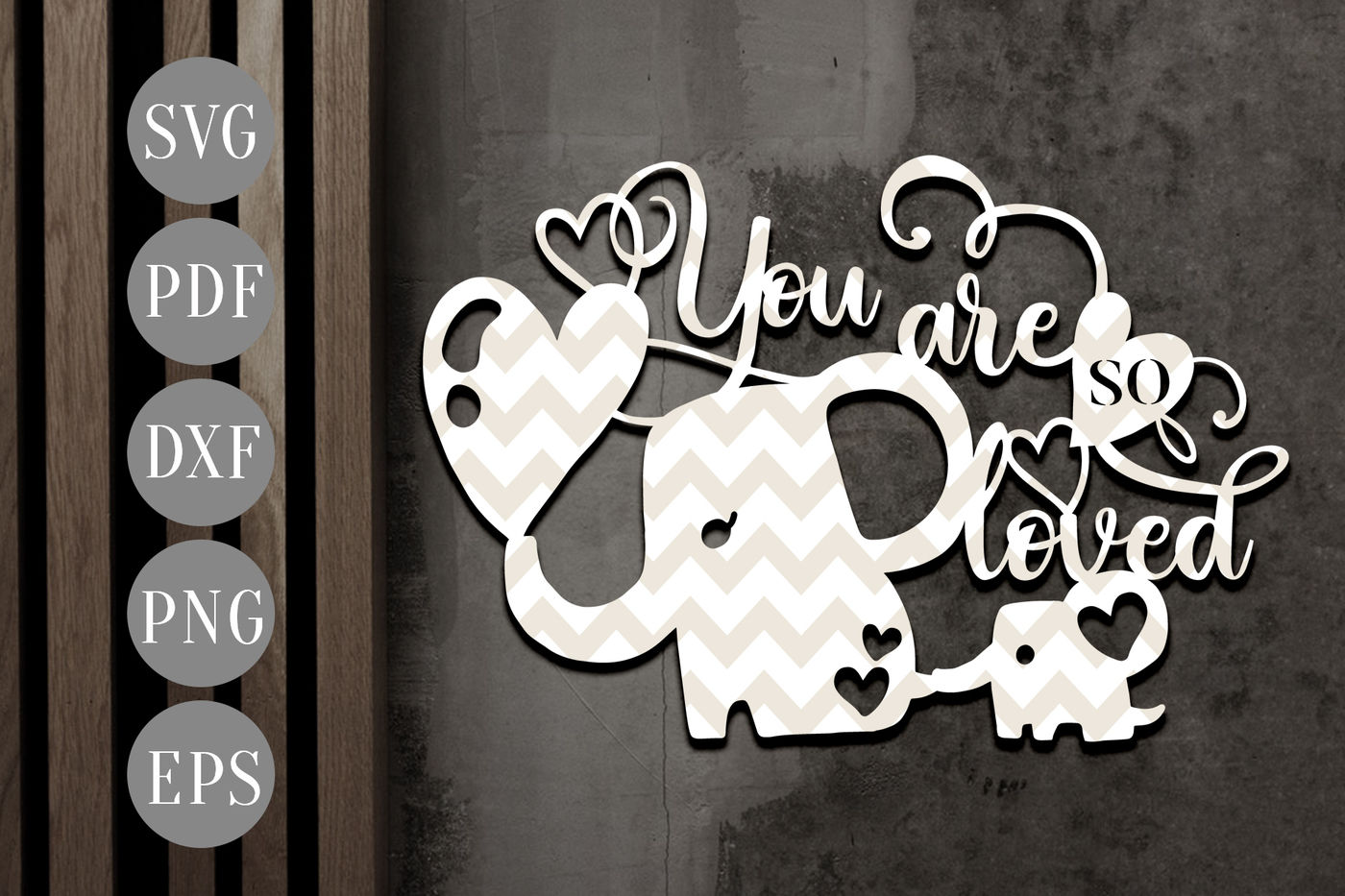 You Are So Loved Papercut Template Baby Shower Ideas Clipart Svg Pdf By Personal Epiphany Thehungryjpeg Com