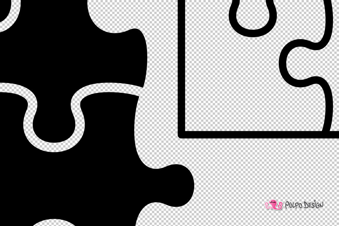 Puzzle Svg By Polpo Design Thehungryjpeg Com