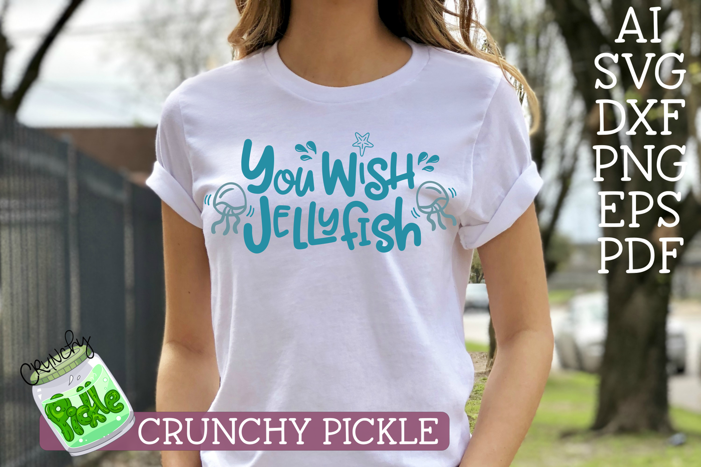 you wish jellyfish t shirt