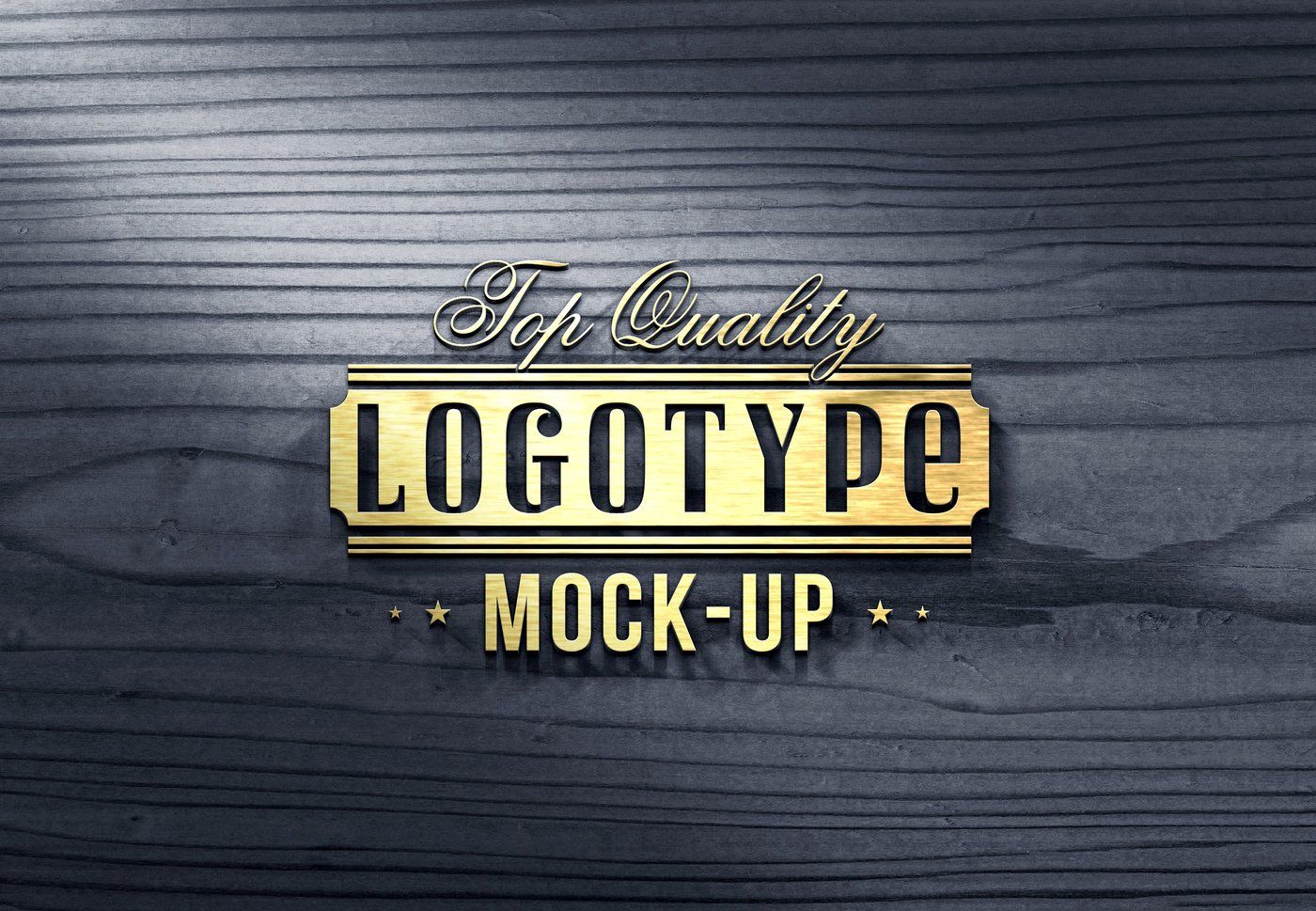 Download Gold Logo Mockup Psd Yellowimages