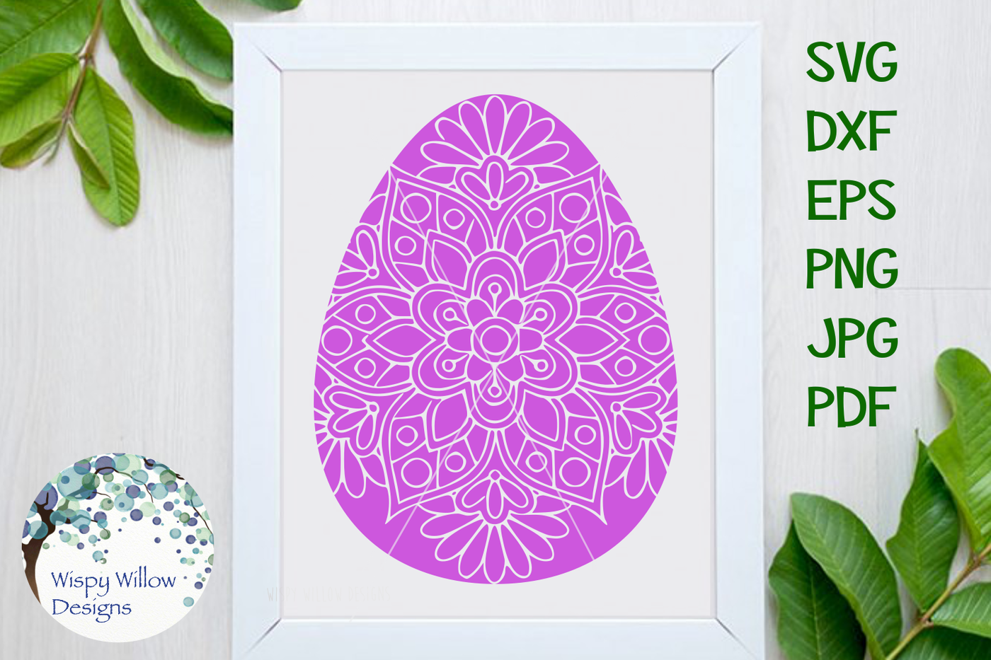 Download Easter Egg Mandala Svg By Wispy Willow Designs Thehungryjpeg Com