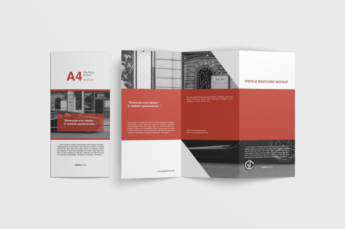 Download Free A4 Brochure Mockup Psd Yellowimages