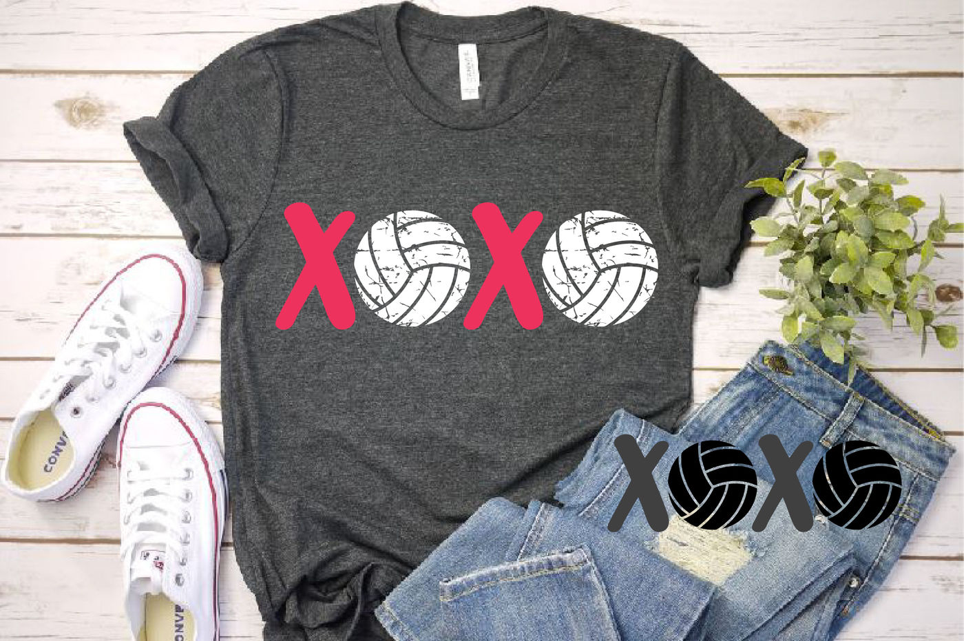 Download Xoxo Volleyball Svg Love Ball Valentine S Day 1171s By Hamhamart Thehungryjpeg Com