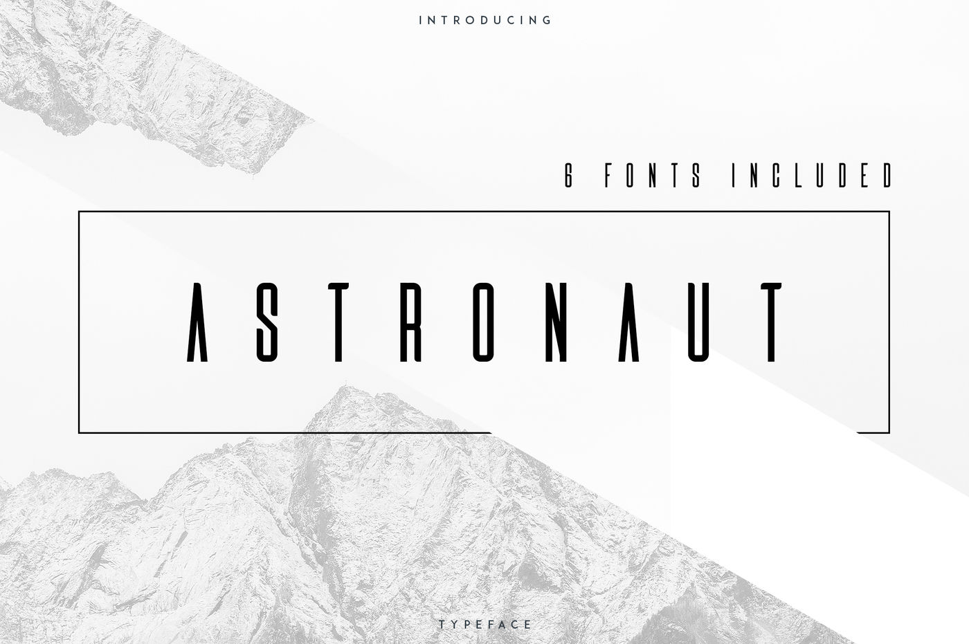 Astronaut Typeface 6 Fonts By Vpcreativeshop Thehungryjpeg Com