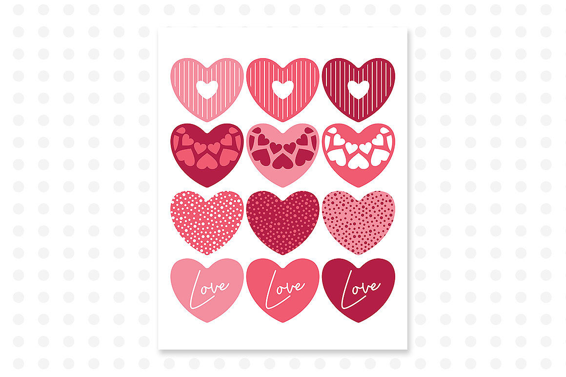 Valentine s Printable Cupcake Toppers By CraftArtShop TheHungryJPEG