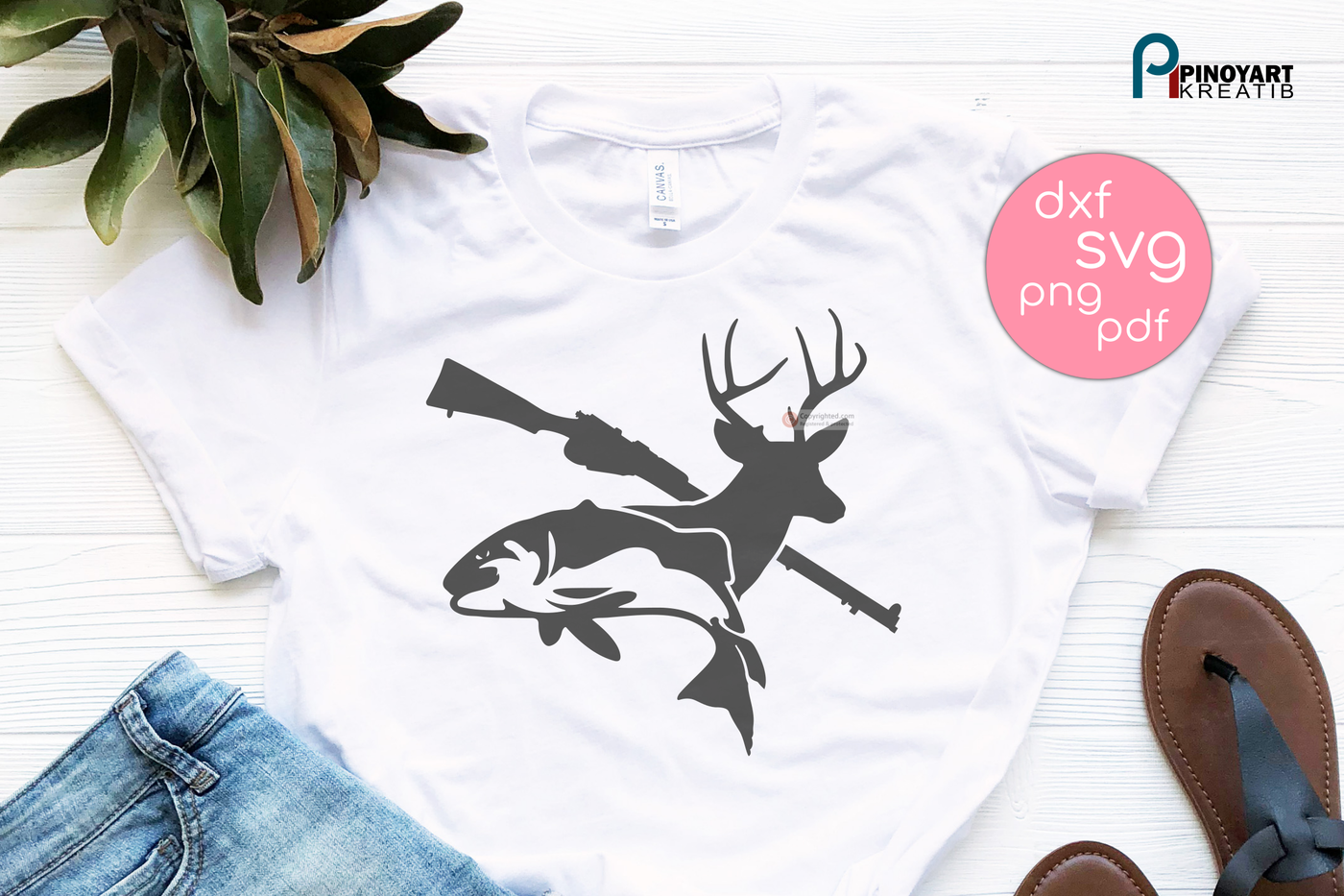 Download Hunting svg, Deer svg, Fishing svg, Rifle svg, Fish svg, svg files,svg By Pinoyart ...