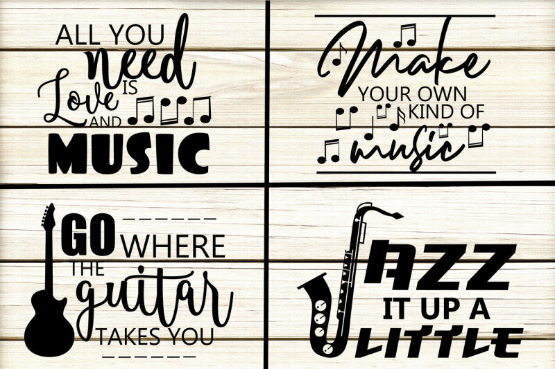Download Music Quotes SVG By yamini | TheHungryJPEG.com