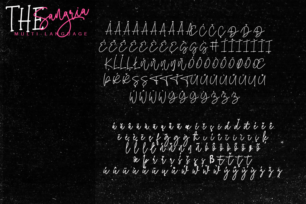 The Sangria Font Duo By Besttypeco Thehungryjpeg Com