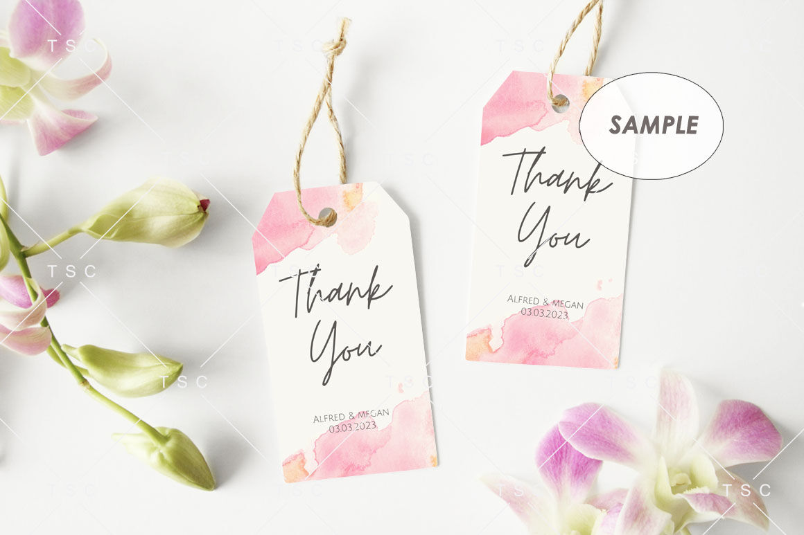 Wedding Favor Tag / Gift Tag / Thank You Tag / Tag Mockup By The Sunday  Chic | TheHungryJPEG.com