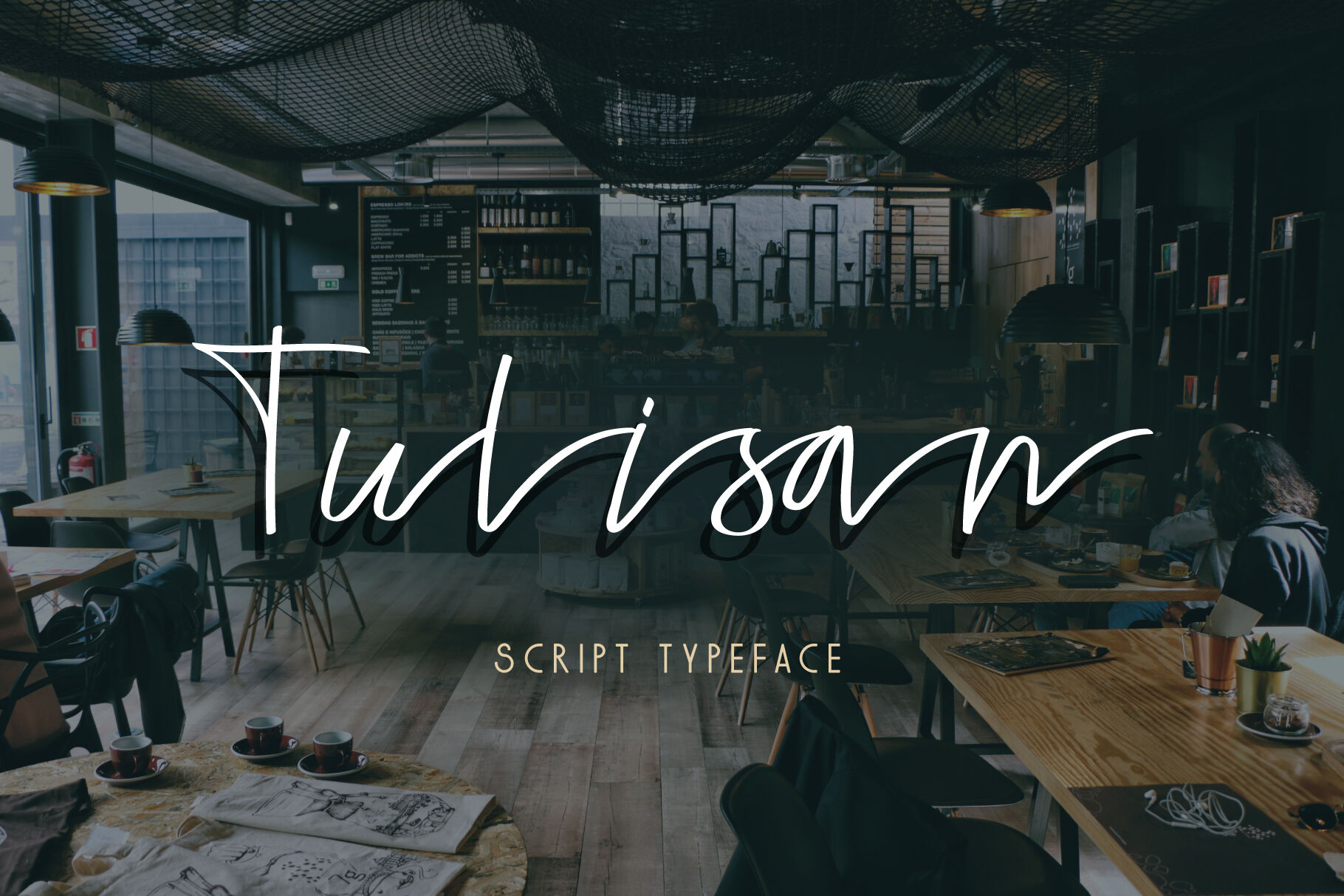 Tulisan Script By Drizy Studio Thehungryjpeg Com