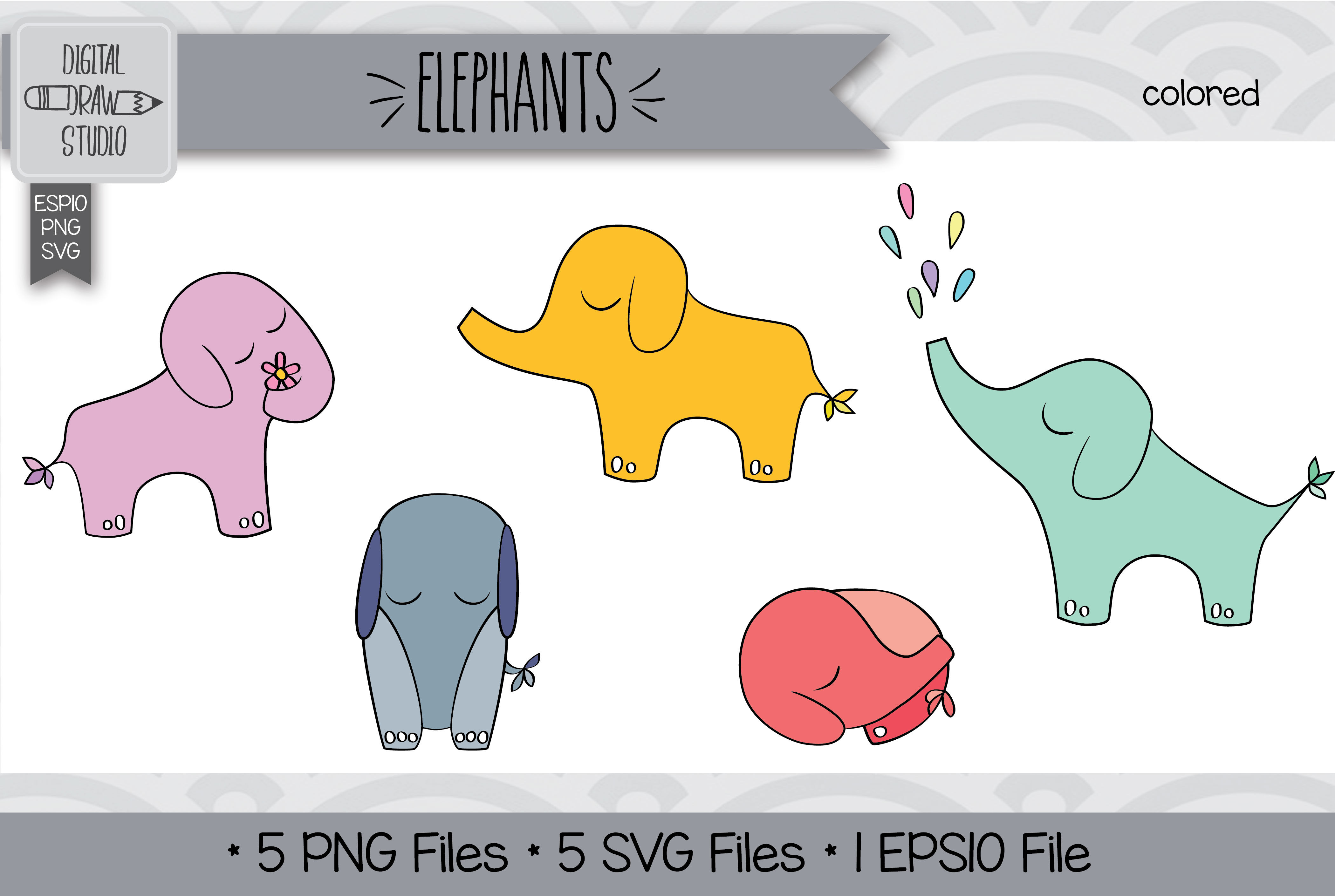 Free Free 119 Elephant Love Svg SVG PNG EPS DXF File