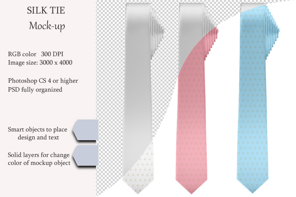 Download Silk Tie Mockup Product Mockup By Natalydesign Thehungryjpeg Com