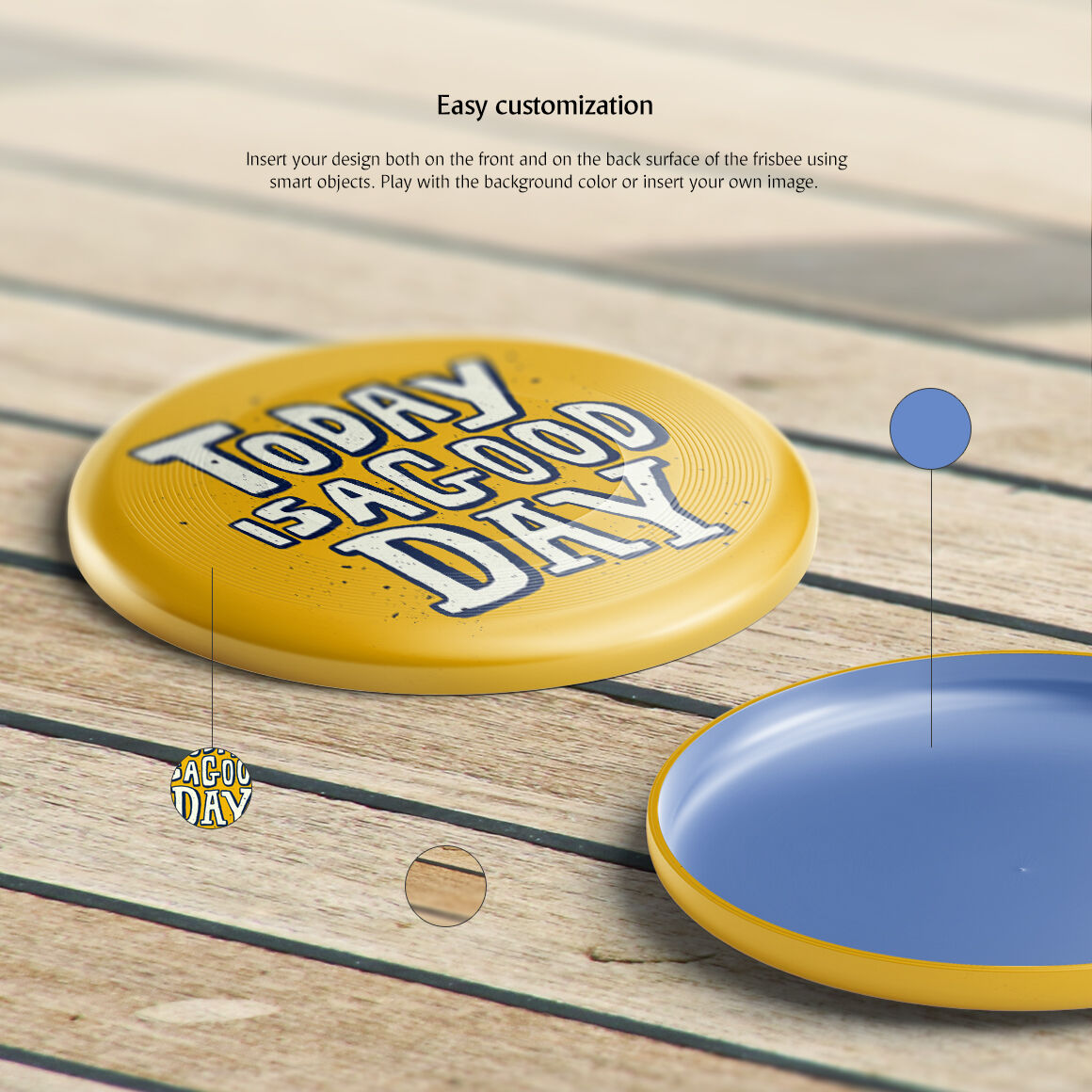 Download Frisbee Mockups Set By rebrandy | TheHungryJPEG.com