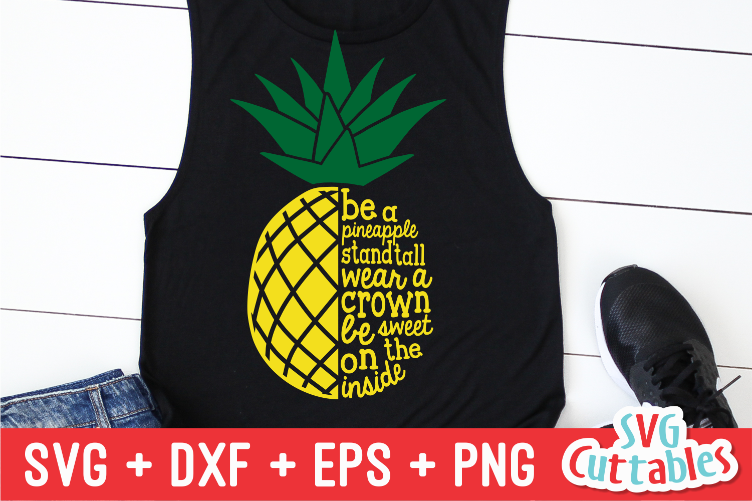 Be A Pineapple Quote Summer Svg Cut File By Svg Cuttables Thehungryjpeg Com