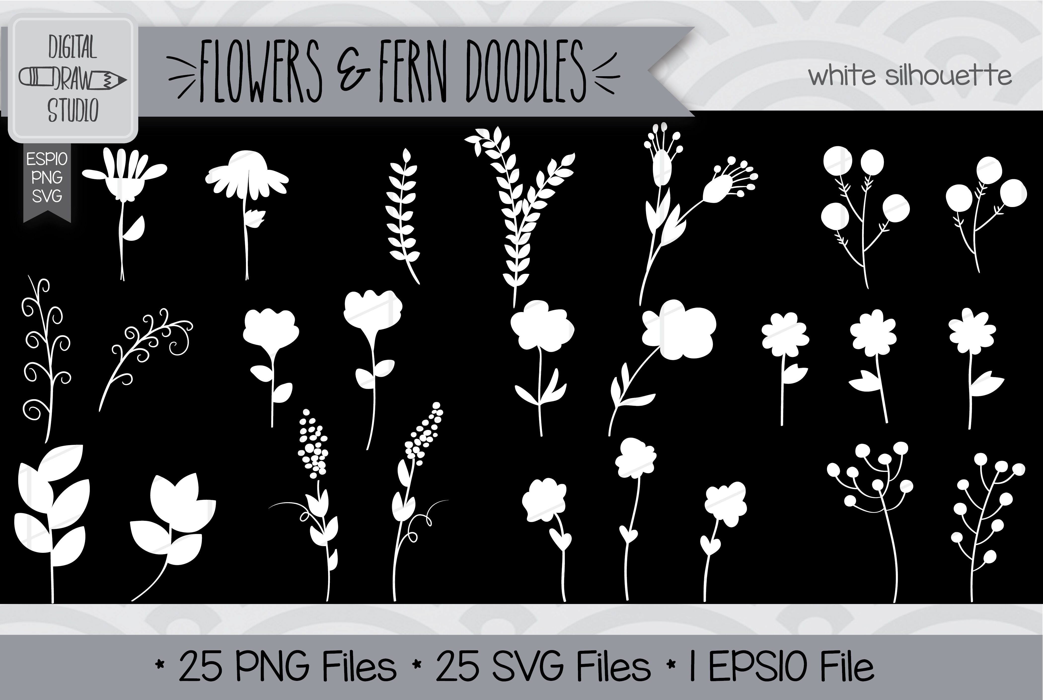 Free Free 83 Silhouette Wildflower Svg SVG PNG EPS DXF File