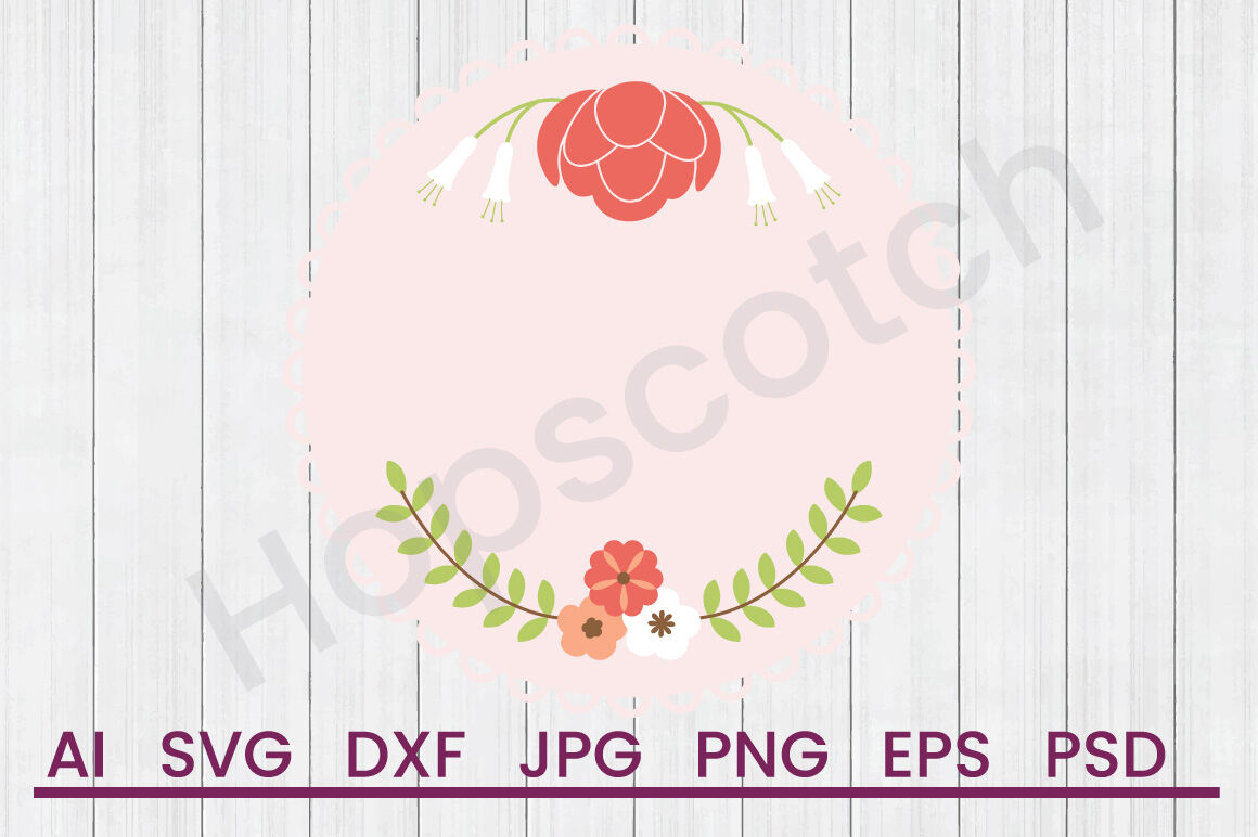 Download Floral Ornament Svg File Dxf File By Hopscotch Designs Thehungryjpeg Com