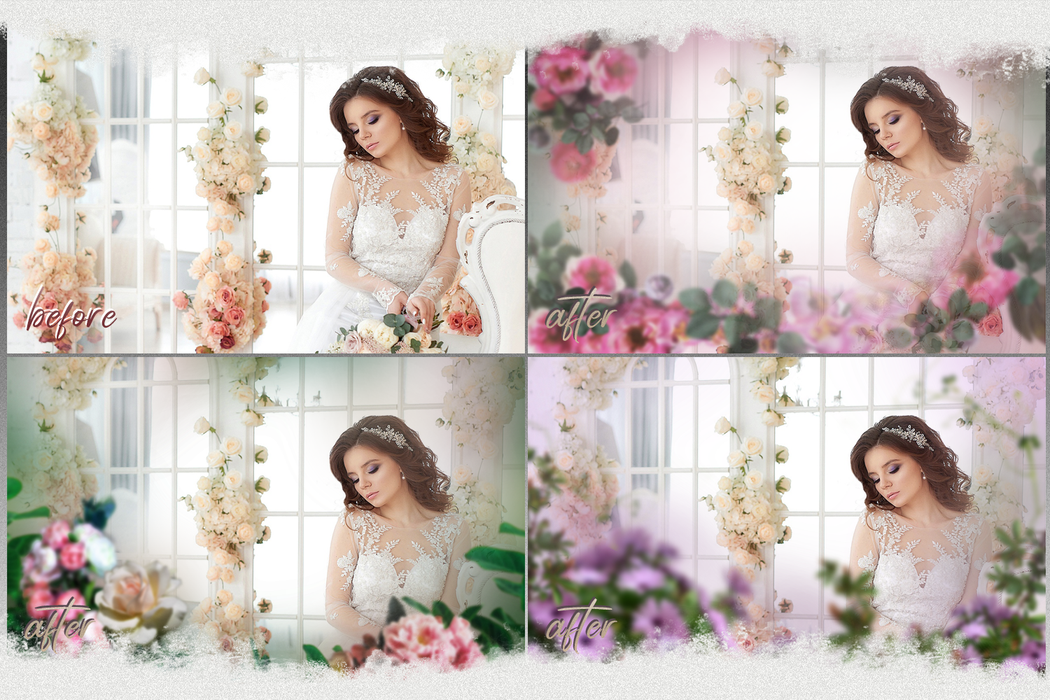 Art Flowers Overlays Wedding Frame By 2suns Thehungryjpeg Com