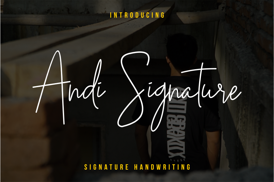Andi Signature By Menk Studio Thehungryjpeg Com