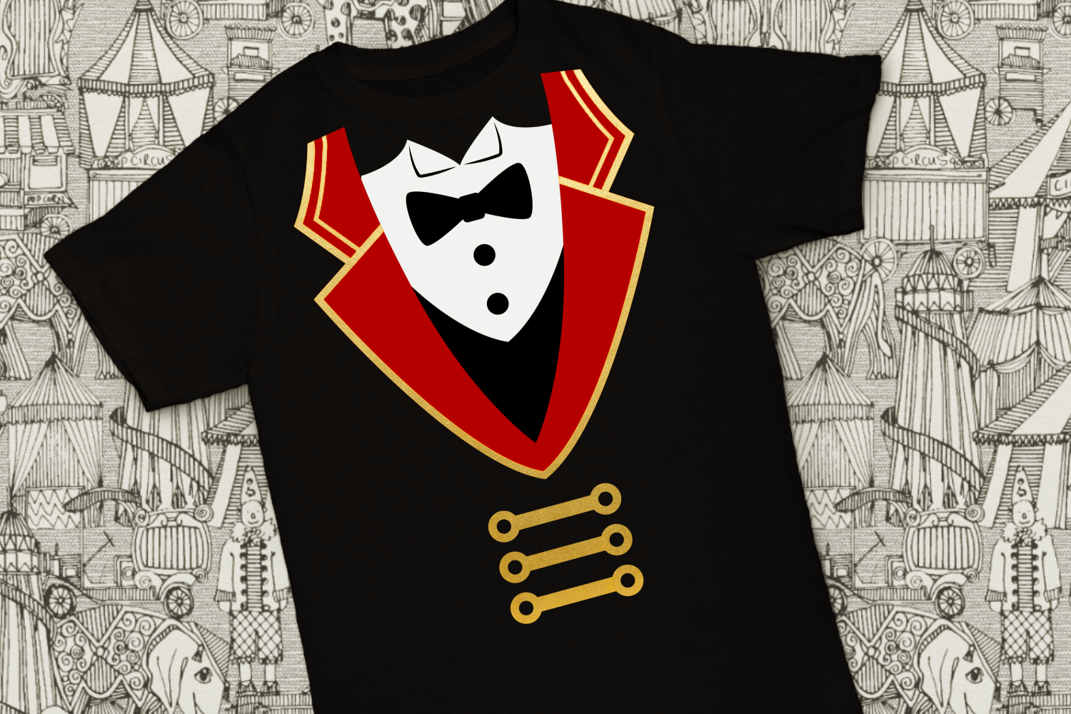 Download Circus Ringmaster Coat And Tuxedo Svg Png Dxf By Designed By Geeks Thehungryjpeg Com