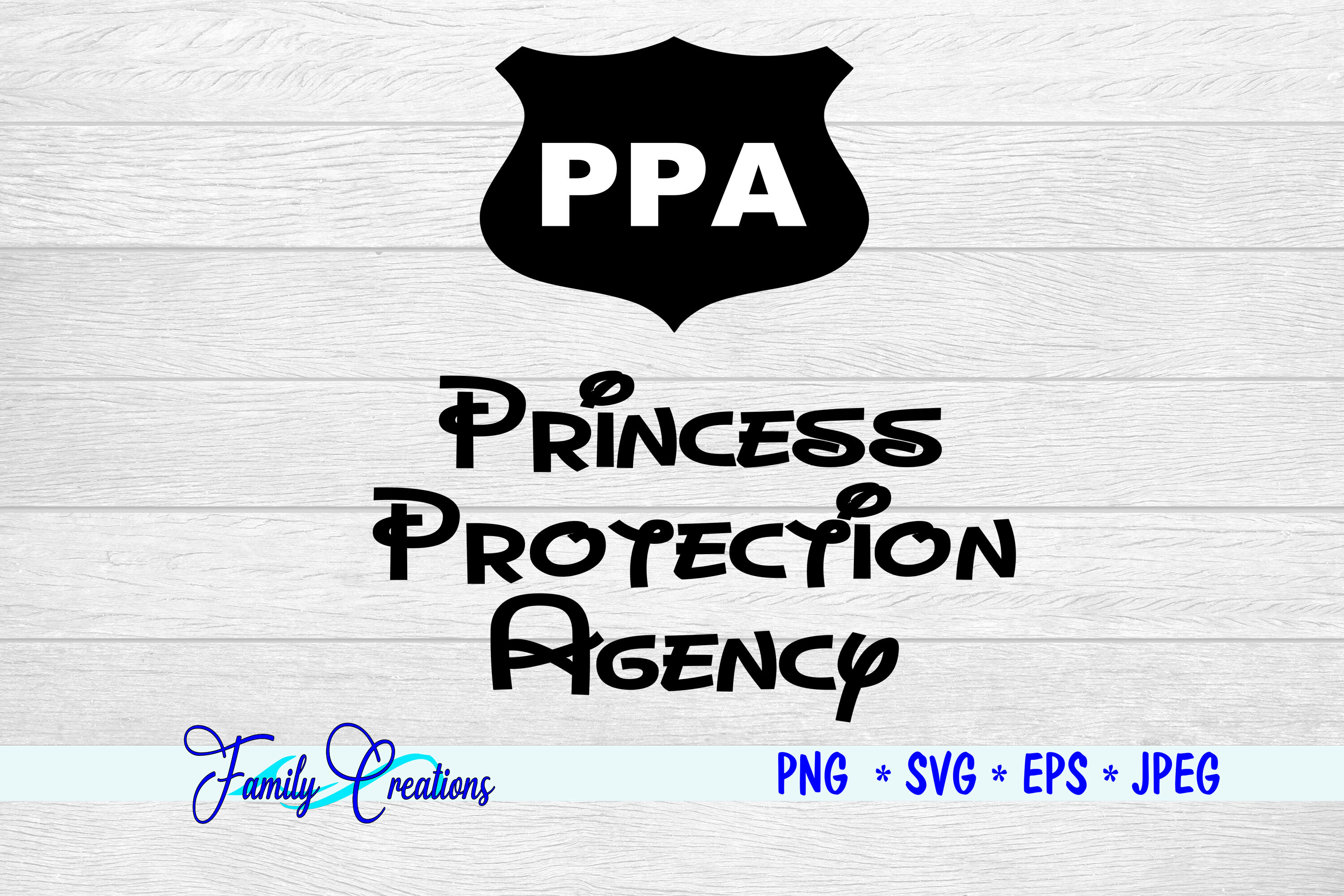 Ppa Princess Protection Agency By Family Creations Thehungryjpeg Com