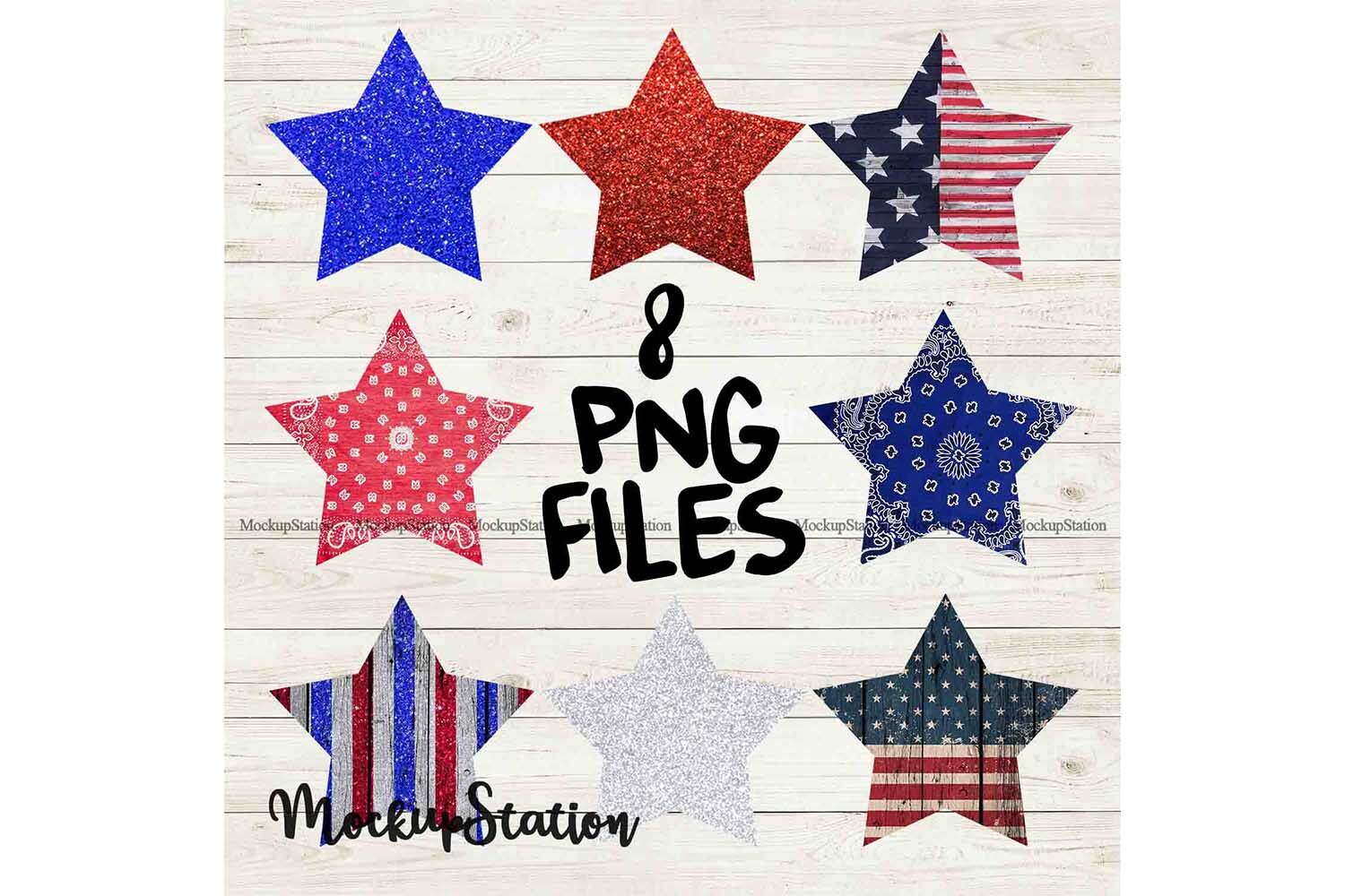 Download Sublimation Stars Png Bundle 4th Of July Patriotic Design By Mockupstation Thehungryjpeg Com