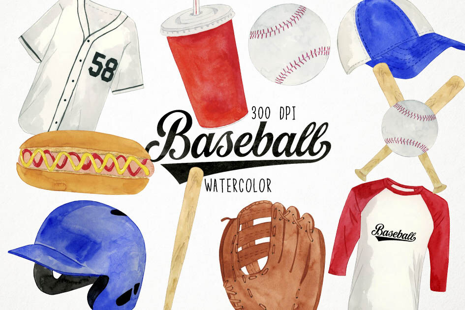 clip art baseball glove