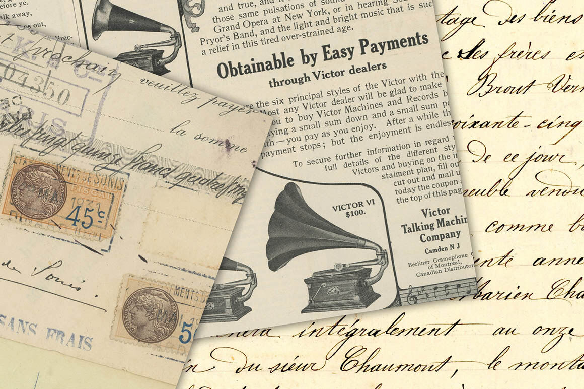 Download Antique Paper Ephemera By Digital Curio | TheHungryJPEG.com