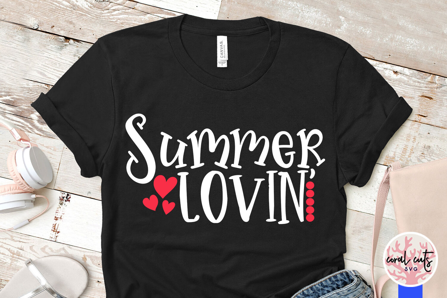 Download Summer Lovin Summer Svg Eps Dxf Png Cut File By Coralcuts Thehungryjpeg Com