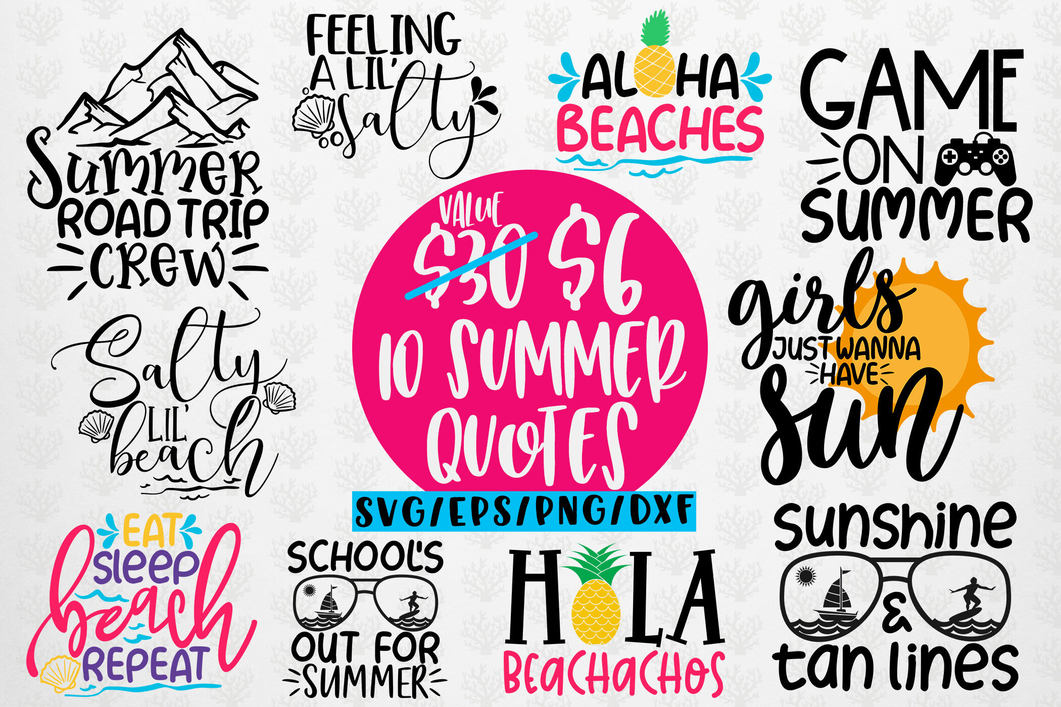 Svg,Summer Svg,Cruise Time Svg,Aloha Svg,Beach Life Svg,Happy and Salty .....