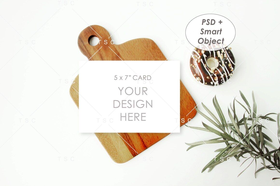 Download 5 X 7 Card Mockup Recipe Card Mockup Kitchen Card By The Sunday Chic Thehungryjpeg Com