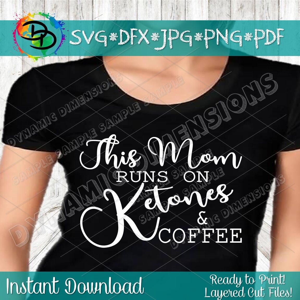 Download Mom SVG, Ketones and Coffee SVG, Workout shirt, keto svg ...