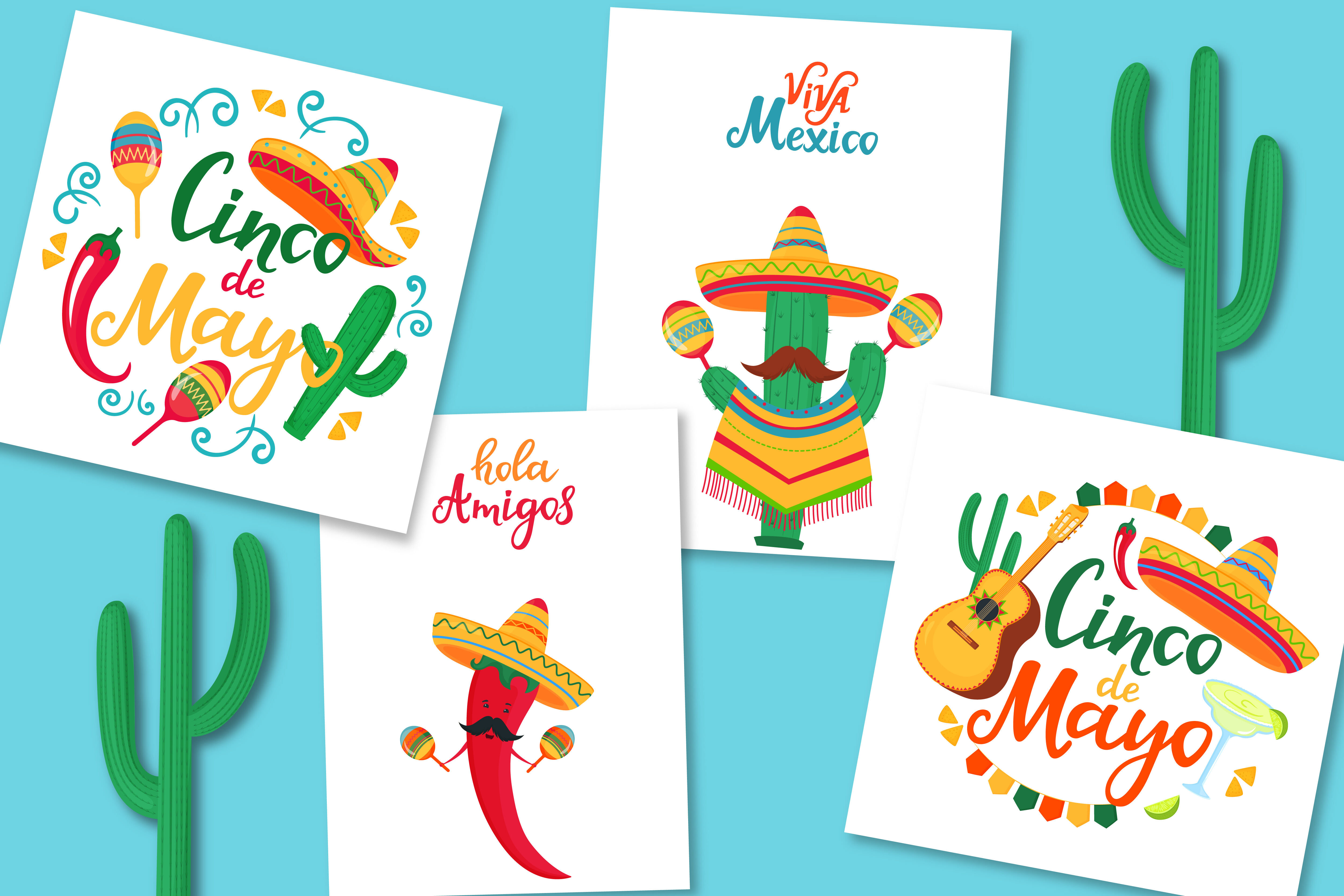 Viva Mexico. Vector illustration. By LiluArt ...