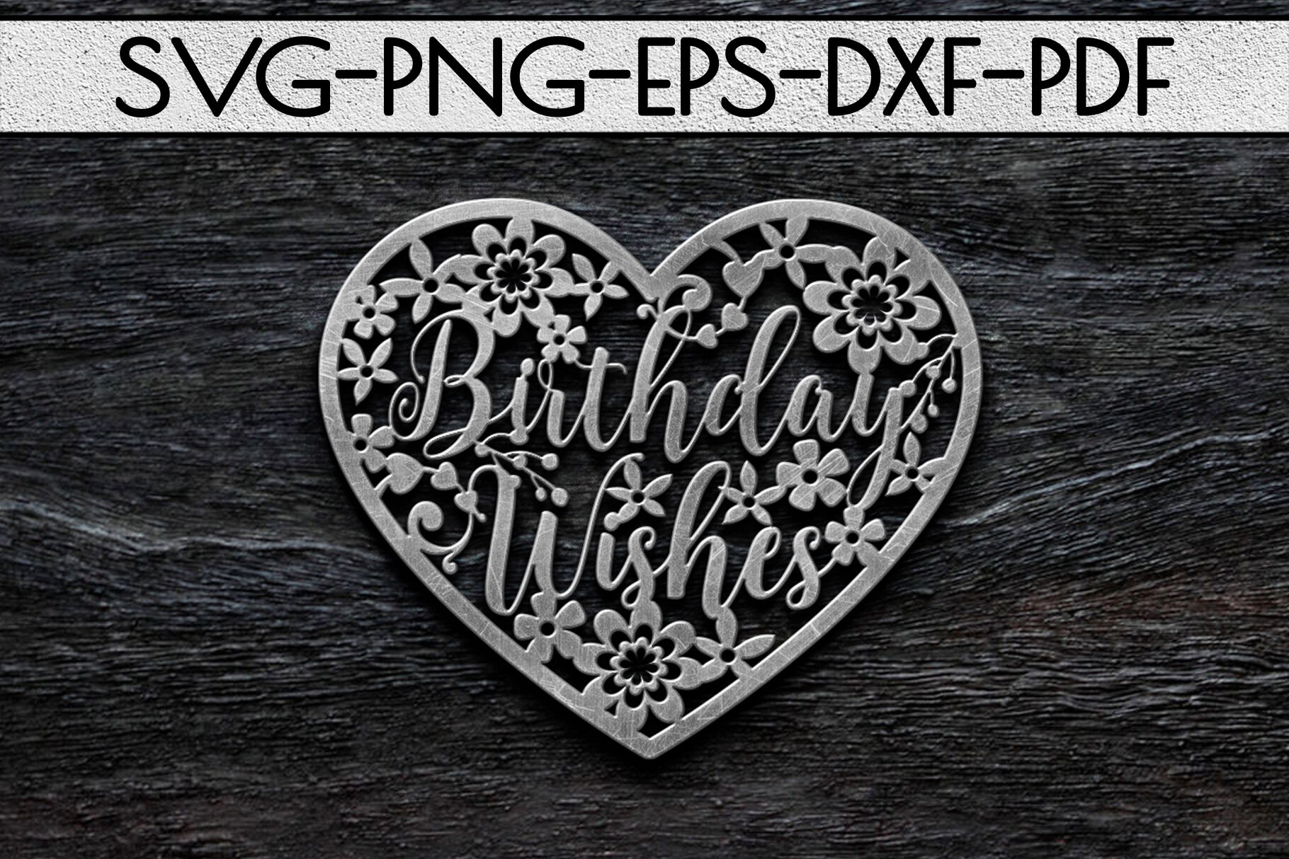 Download Birthday Wishes Papercut Template, Birthday Decor SVG, PDF By Mulia Designs | TheHungryJPEG.com