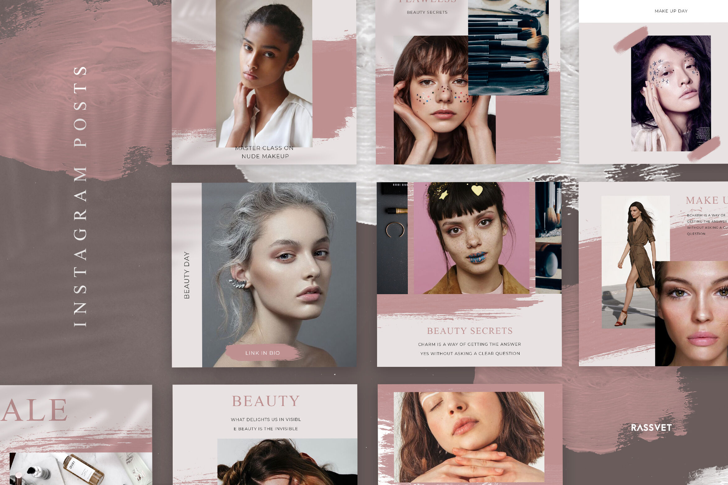 Download Beauty Instagram Template, Social media pack, Fashion stories template By GreateCreate ...