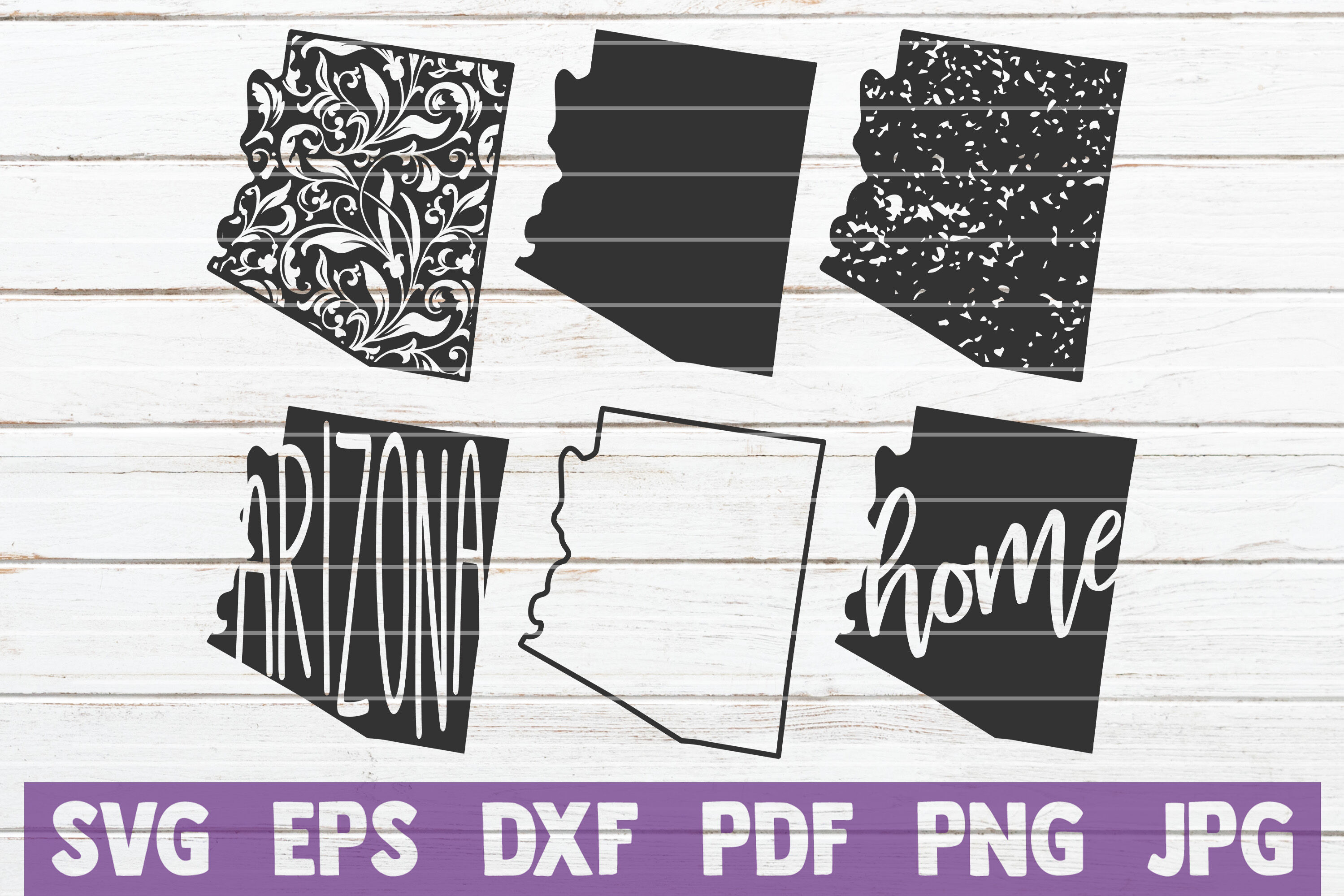 Arizona State SVG Cut Files By MintyMarshmallows