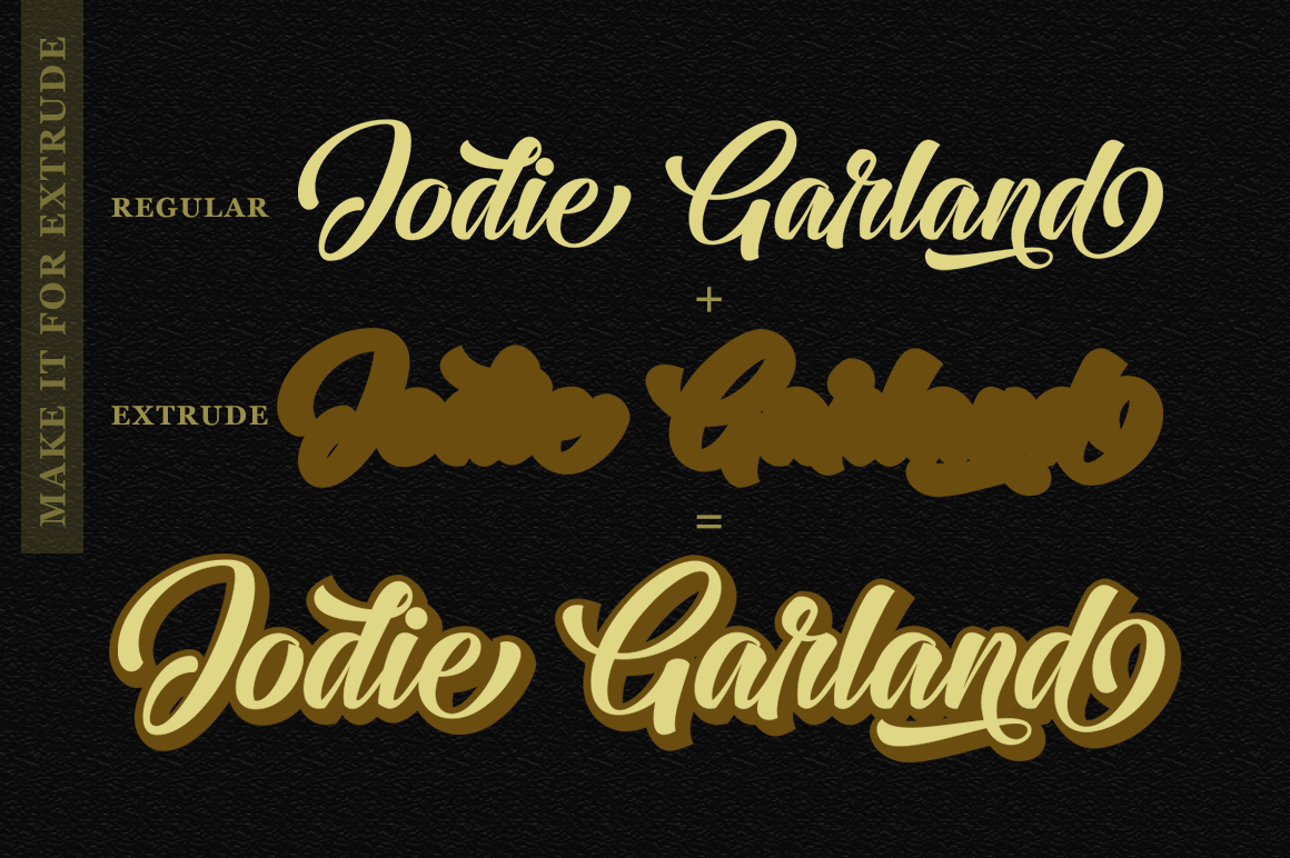 Jodie Garland Script By Lettersams Thehungryjpeg Com