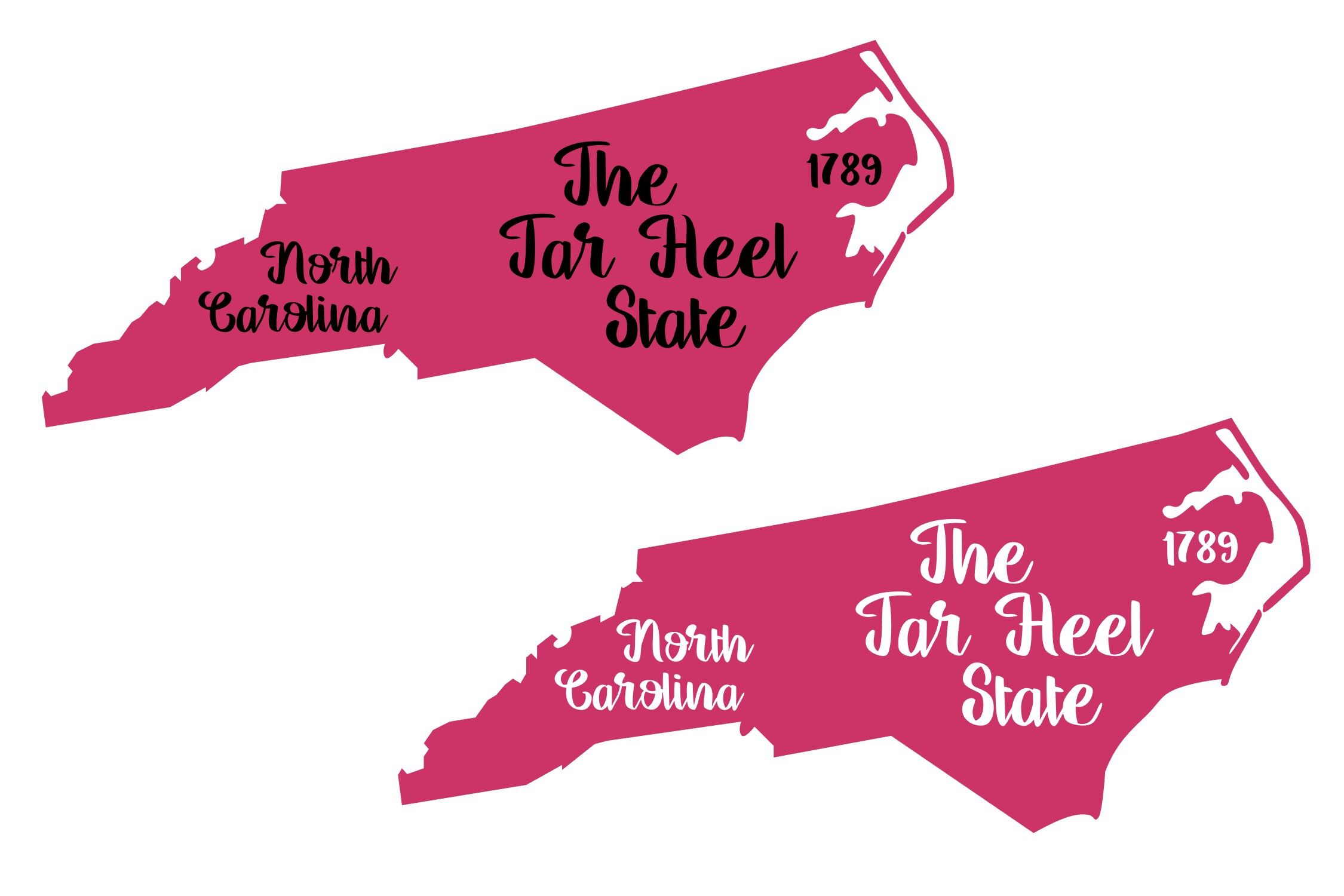 North Carolina State Nickname Est Year 2 Files Svg Png Eps By Studio 26 Design Co Thehungryjpeg Com