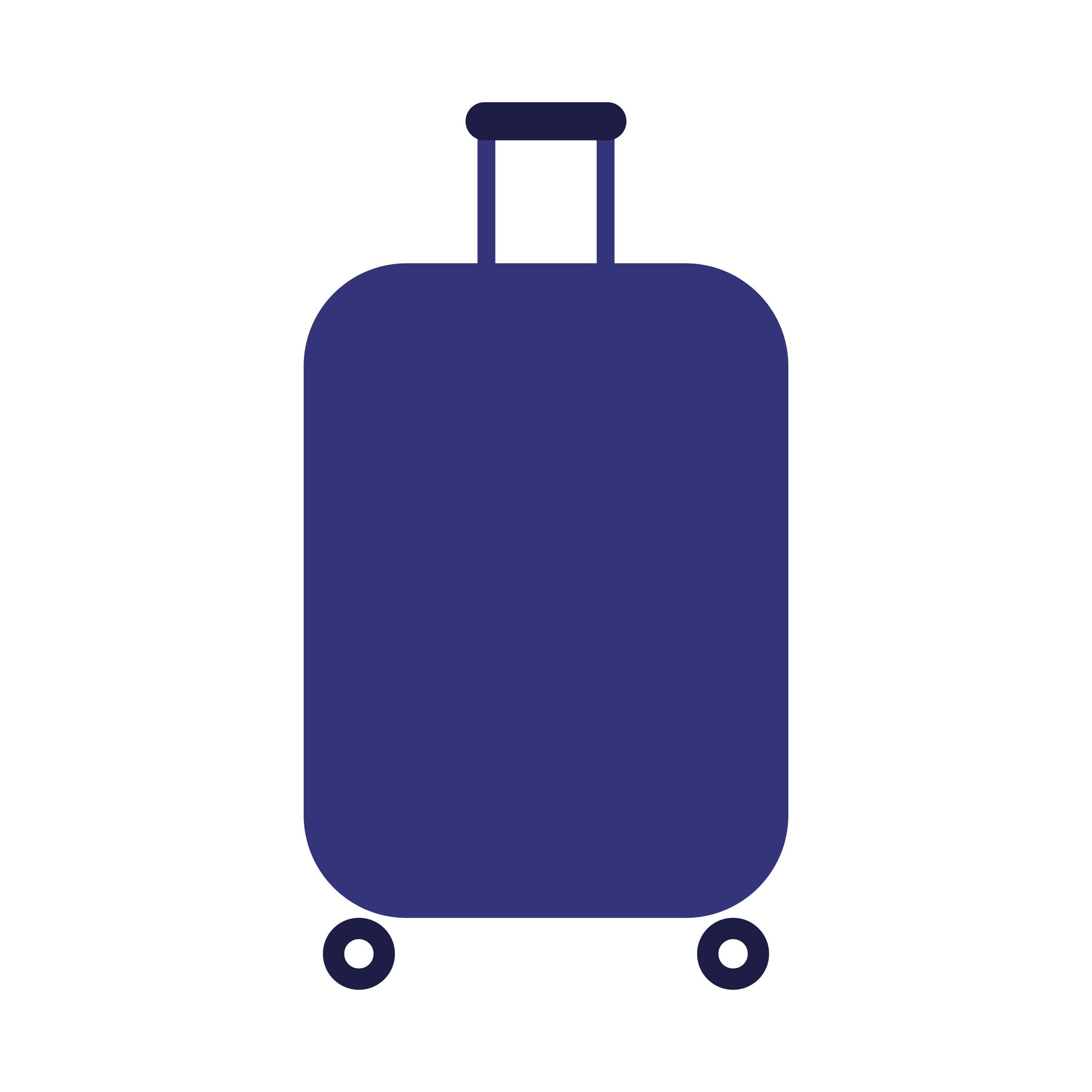 Travel suitcase icon By Marco Livolsi | TheHungryJPEG