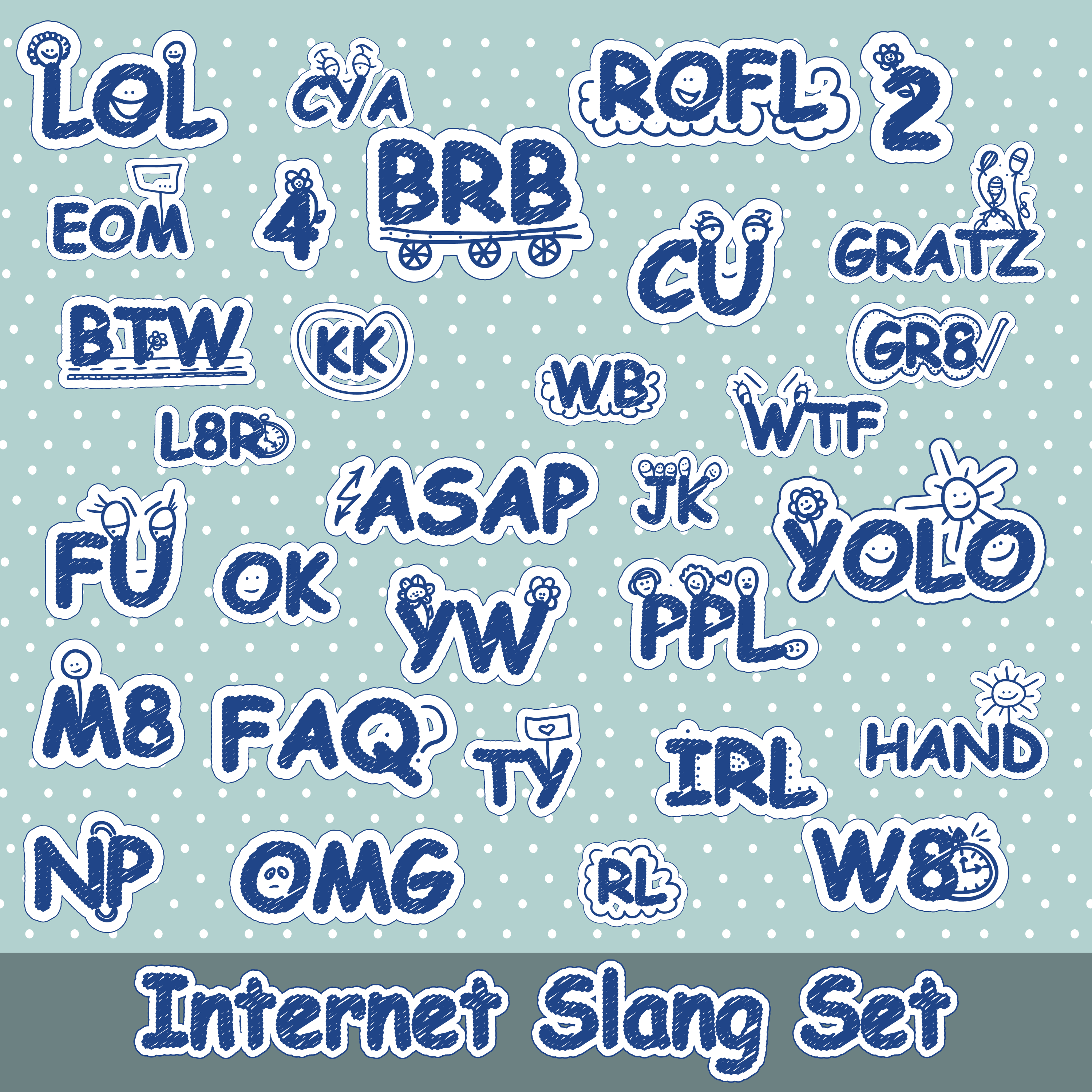 Internet Slang png images