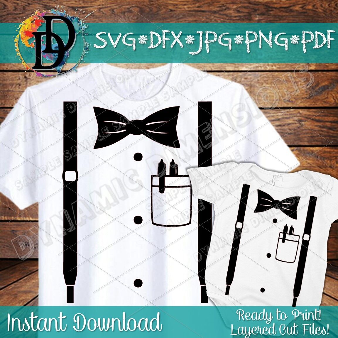 Suspenders Svg Shirt Pocket Svg Onesie Svg Baby Svg Tux Svg Bow T By Dynamic Dimensions Thehungryjpeg Com