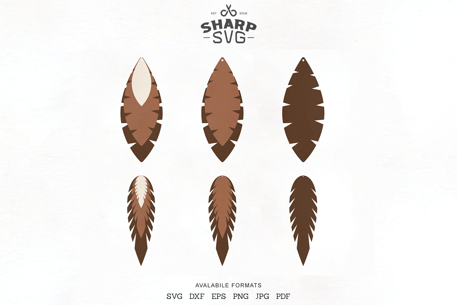 Download Leather Earrings Svg Free