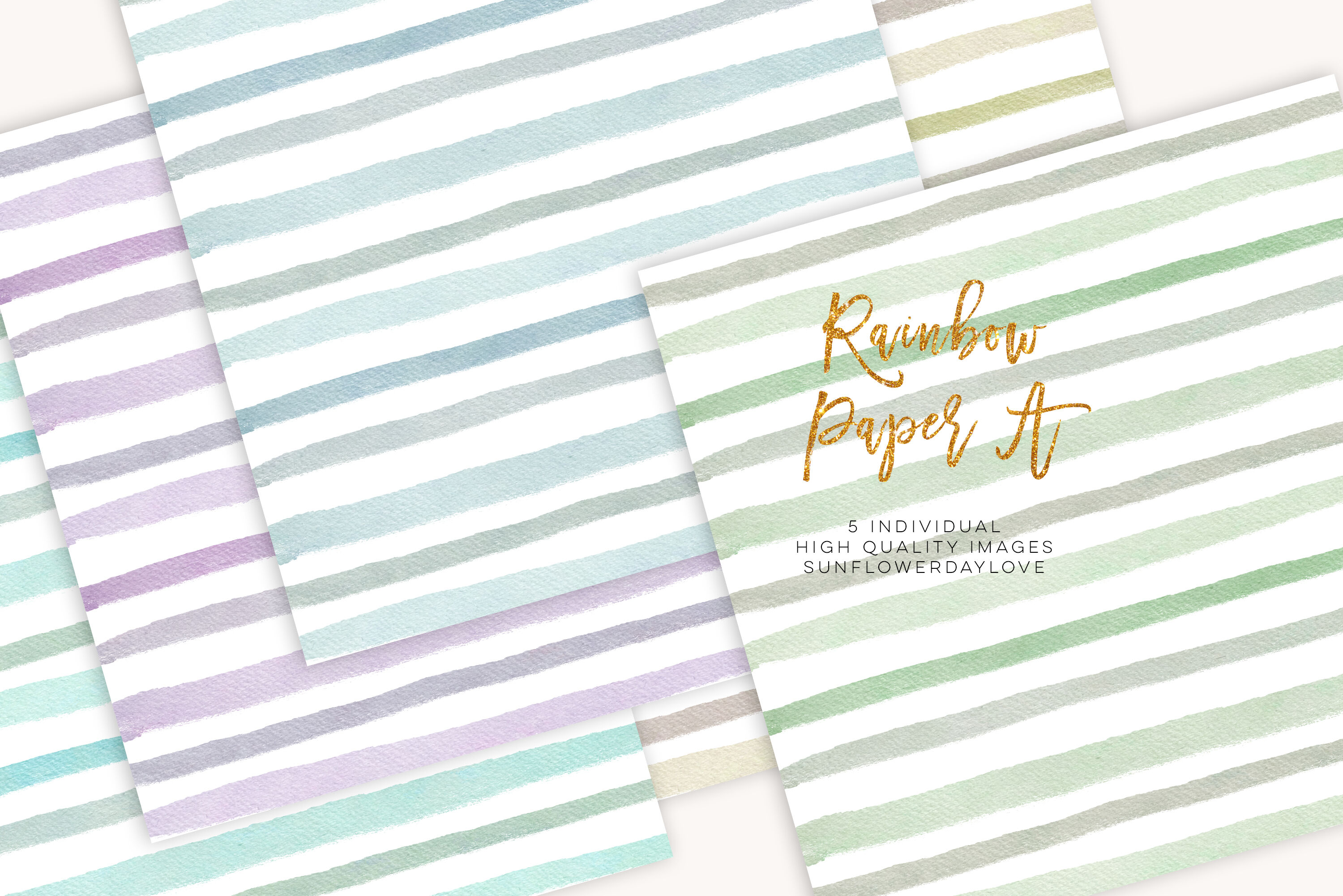 Free Digital Paper – Horizontal Stripes