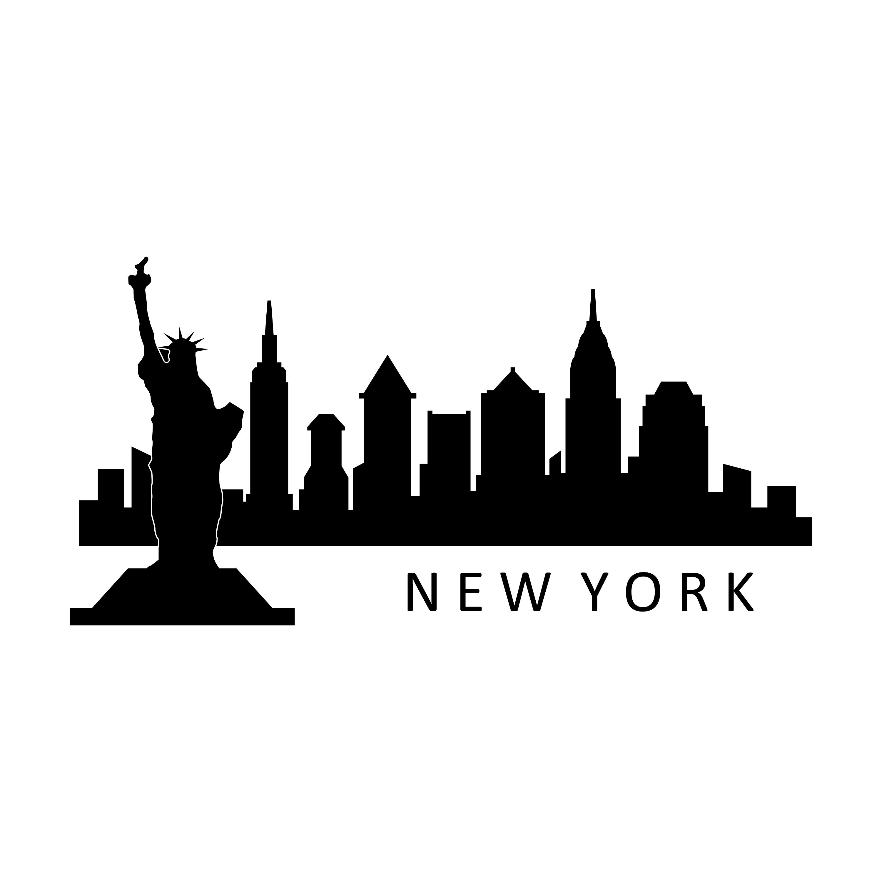 New York Skyline By Marco Livolsi | TheHungryJPEG