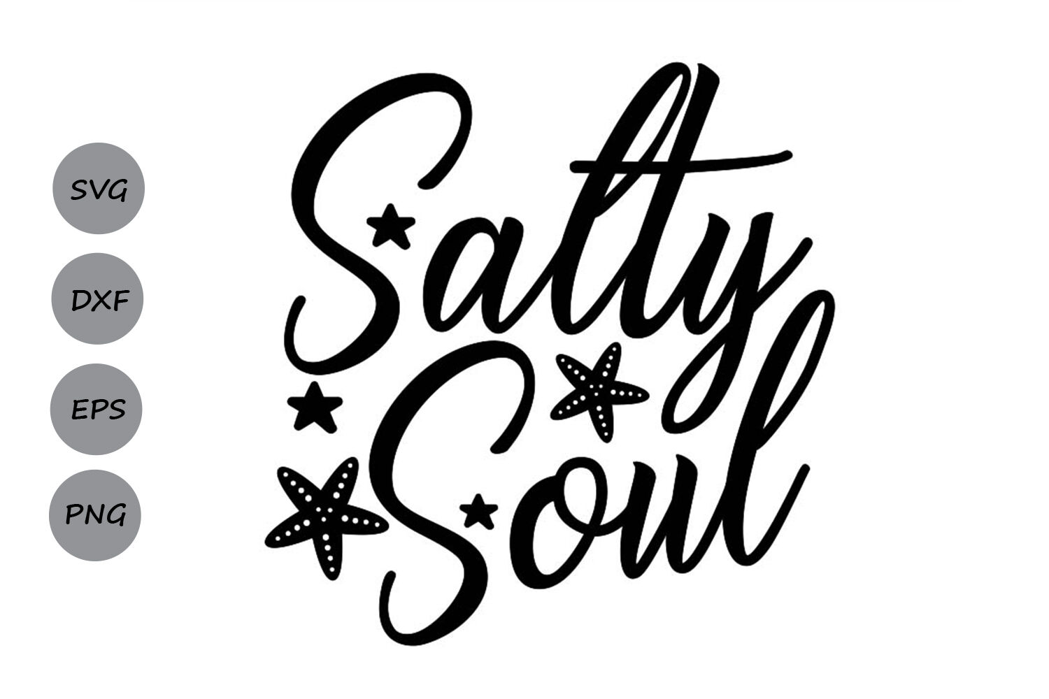 Download Salty Soul Svg Summer Svg Beach Svg Summer Beach Svg Vacation Svg By Cosmosfineart Thehungryjpeg Com