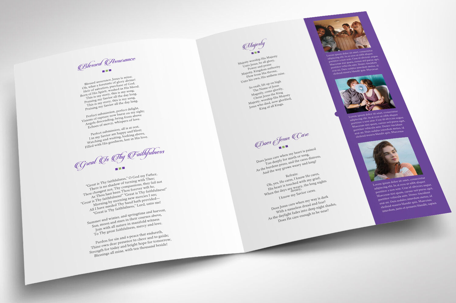 Remember Me Funeral Program Word Publisher Large Template 8 Pages By Godserv Designs Thehungryjpeg Com