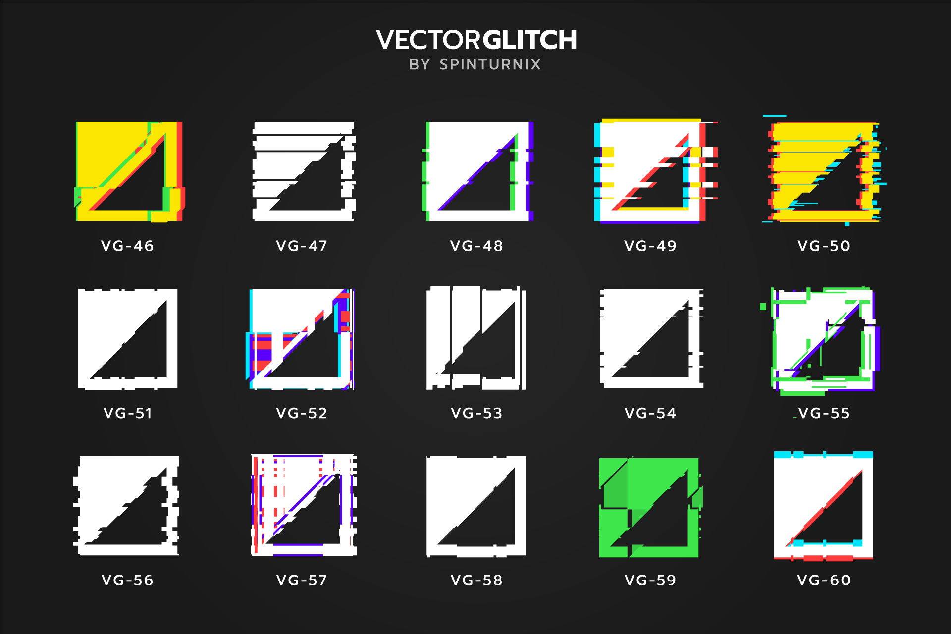 Vector glitch pattern 270818 Vector Art at Vecteezy