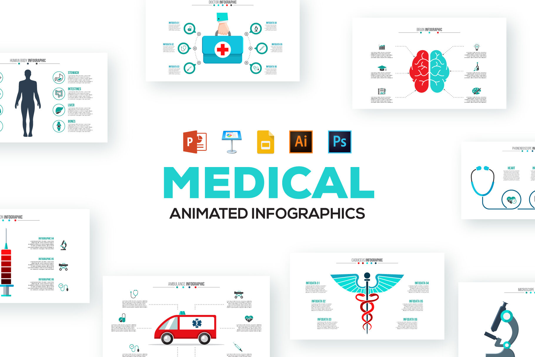 Medical Animated Infographics By Abert Thehungryjpeg Com