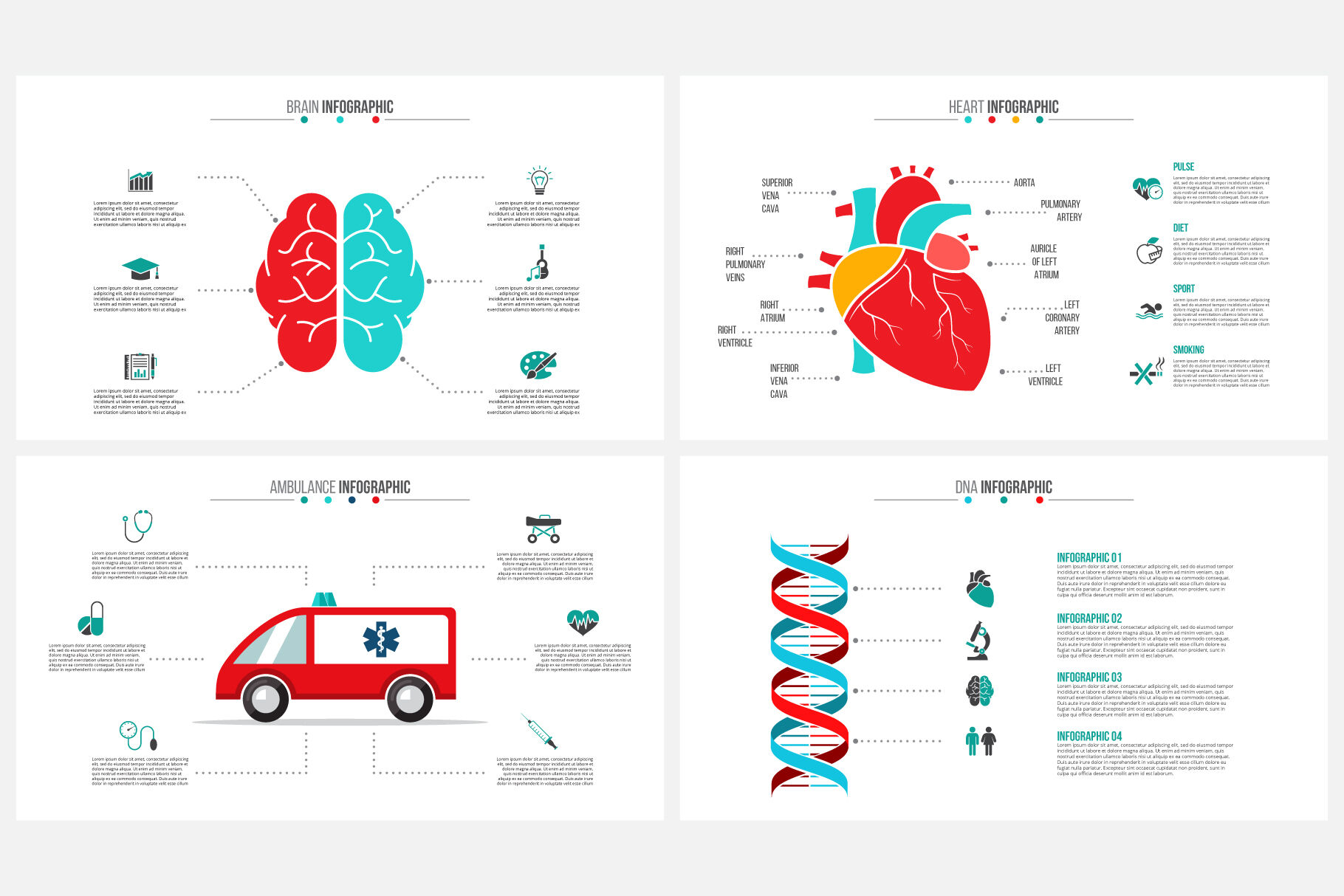 medical infographic animation