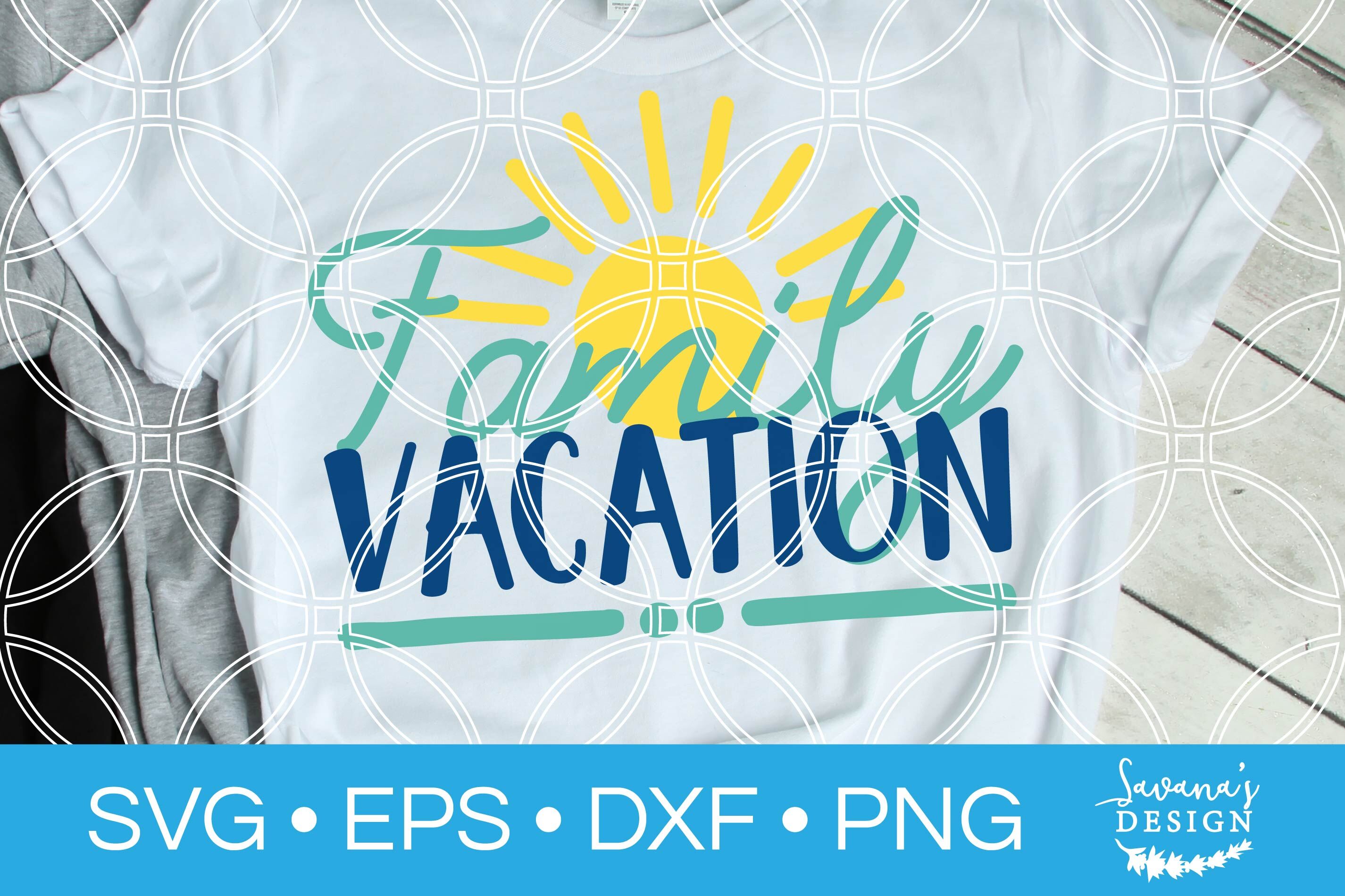 Family Vacation SVG Summer Travel Cut File By SavanasDesign