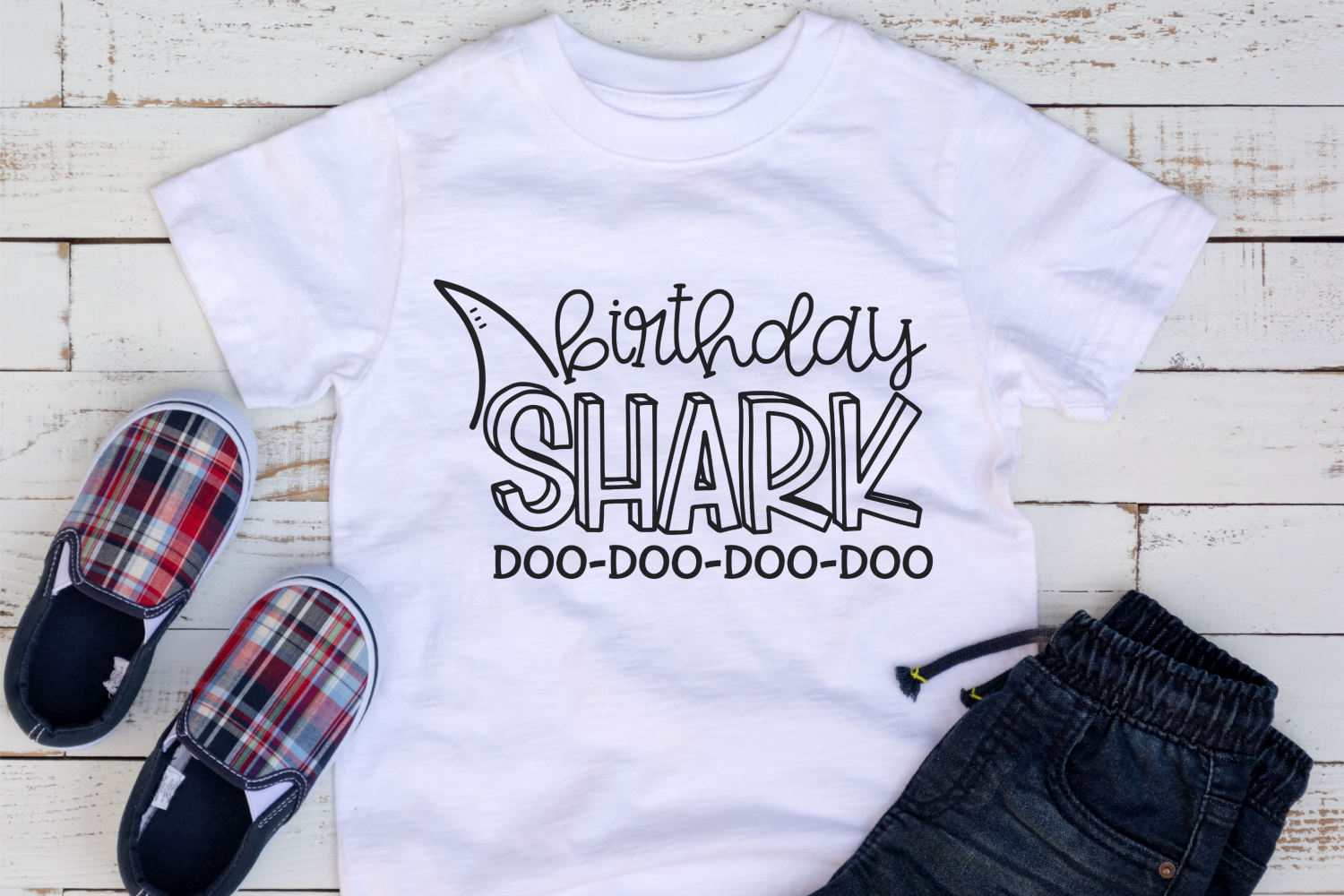Download Birthday Shark SVG By Morgan Day Designs | TheHungryJPEG.com